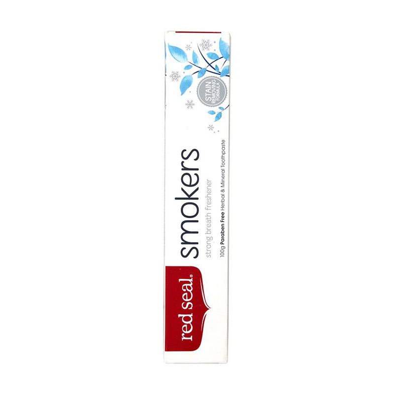 新西兰Red Seal Smoker红印去烟渍牙膏红印牌小苏打柠檬蜂胶牙膏