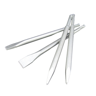 电锤冲击钻头圆柄两坑两槽 尖扁凿子镐钎水泥混凝土开槽打墙包邮