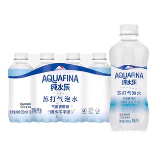 百事纯水乐苏打气泡水整箱24瓶纯天然0糖0脂0卡碱性汽水商用饮料
