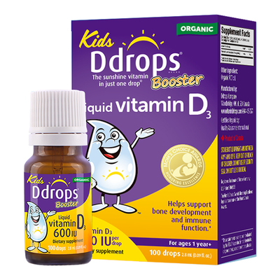 Ddrops滴卓思ad维生素1-18岁适用