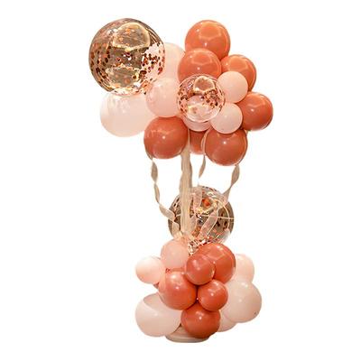 结婚立柱气球装饰场景布置开业店庆商场庆典订婚气球生日派对用品