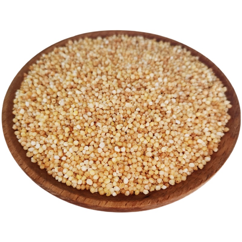 蒙古炒米內(nèi)蒙特產(chǎn)元昊手工香米原味拌酸奶烏日莫奶茶伴侶干吃450g