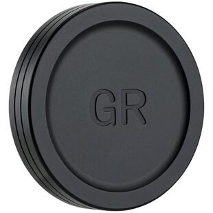 JJC 适用理光GR4镜头盖GR4 HDF/GRIV/GRIII/GR2/GR3/GR3X/GRIIIX/GR3 HDF/GR3X HDF金属镜头保护盖