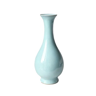 宋瓷汝窑花瓶玉壶春净瓶家具摆设陶瓷礼物河南非遗礼物东方礼品