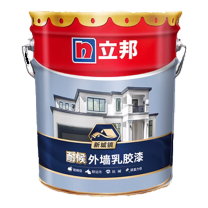 立邦外墙耐候乳胶漆防水防晒室外