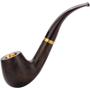 香港瑞拉克实木烟斗男士手工石楠木老式传统旱烟袋过滤烟袋锅大抖