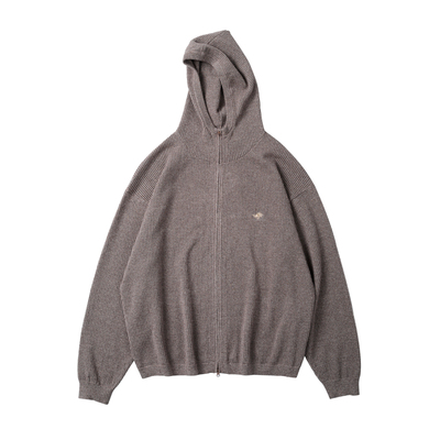 BOHRHOO680G纯棉连帽毛织衫