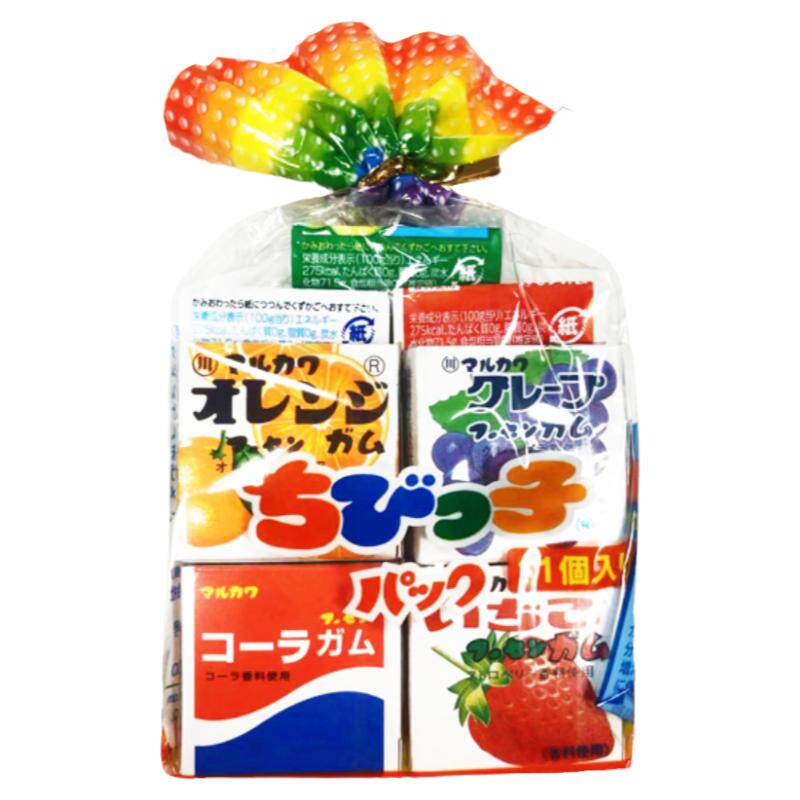 丸川杂锦草莓可乐味包装口香糖糖