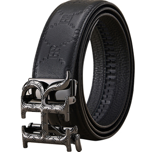 HR赫莲娜官方正品皮带男款牛皮真皮2026新款男士腰带高档品牌裤带