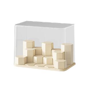 星优盲盒展示架透明防尘亚克力手办玩具积木展示柜泡泡玛特展示盒