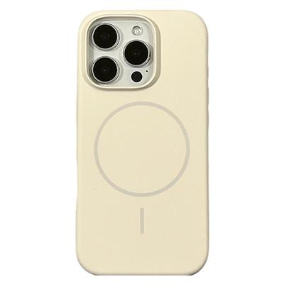 纯色磁吸液态适用苹果手机壳