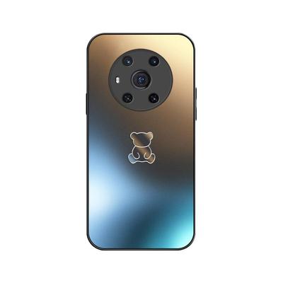 适用荣耀magic3磨砂玻璃高级防摔