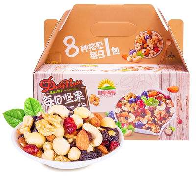 加州原野780g第二代礼盒每日坚果