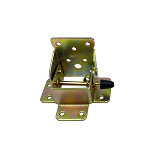 桌腿脚折叠支架连接件书桌90度自锁折叠桌腿铰链合页桌脚五金配件