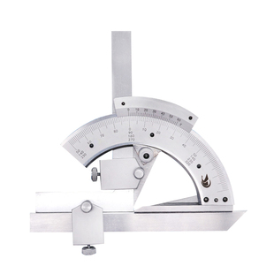 大阳不锈钢万能角度尺0-320度多功能量角器360度数显角度仪工业级