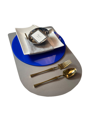 KiNo奇诺 北欧样板房间西餐具套装 展厅餐桌软装摆台餐盘餐巾垫碗