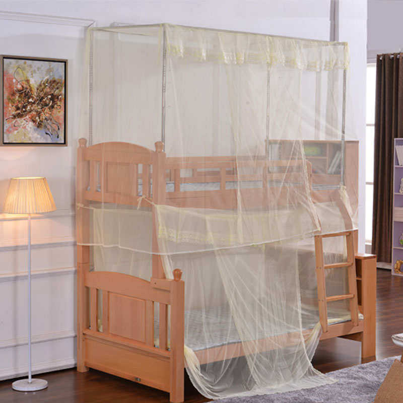 蚊帐子母床学生床双层上下铺分体单人上铺支架不锈钢加厚独立分开