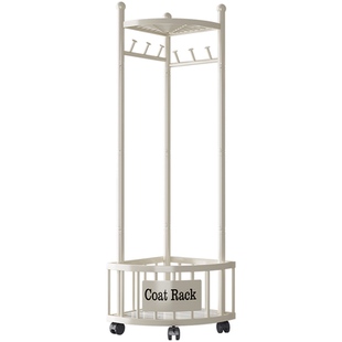 转角衣帽架落地卧室内家用挂衣架可移动三角晾衣架简易轻奢置物架