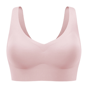 Verish无痕聚拢内衣女舒适透气收副乳防下垂小胸显大背心文胸
