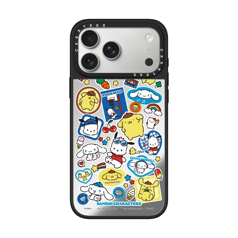 玉桂狗三兄弟镜面版适用iPhone17ProMax现货明星同款手机壳苹果16Pro少女爆款系列15ProMax/14防摔13保护套