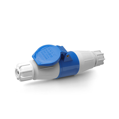 防水工业级插头插座3芯4芯5芯16A32A航空公母连接器插座明装电源