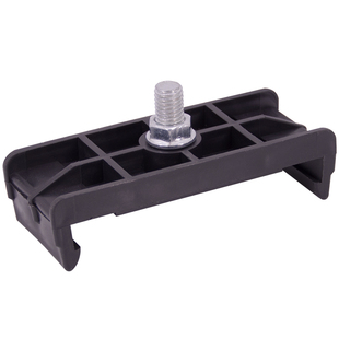 三极四极无接缝滑触线附件电轨夹吊支架吊卡吊架子行车起重机碳刷