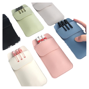 杰利护士笔袋插口袋插笔套加厚医生笔袋插笔袋口腔白大褂工作服专用防漏墨神器皮革皮质医护专用定制印刷logo