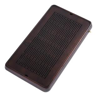 茶盘储水式小型家用蓄水干泡茶台大号竹制轻奢现代新中式茶托盘