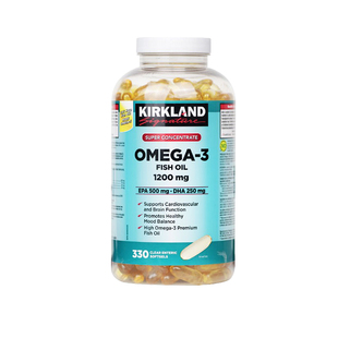 美国Kirkland柯克兰阿拉斯加深海鱼油软胶囊高含量Omega3【临期】
