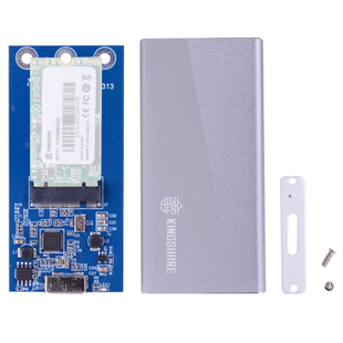金胜M.2转USB3.0移动硬盘盒NGFF2242 SSD固态硬盘盒高速1153E包邮