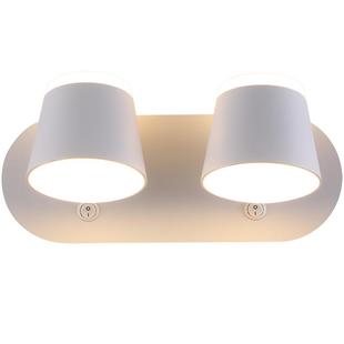 可调角度壁灯客厅卧室床头灯阅读现代简约玄关背景墙灯独立开关