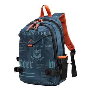 男士双肩包2025新款运动旅行包大容量电脑包中学生书包休闲小背包