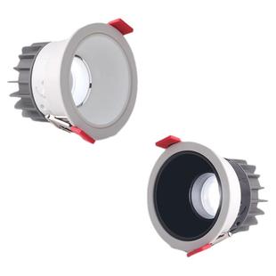 5000k深杯防眩射灯嵌入式孔灯客厅家用筒灯无主灯3500小山丘2700K