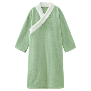 猴哥同款睡袍抽象搞怪沙雕睡衣男女秋冬季家居服加厚珊瑚绒孙悟空