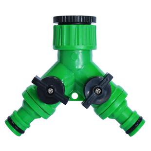 水龙头接头一分二水管三通塑料转换快接头奶嘴接水头带开关分流器