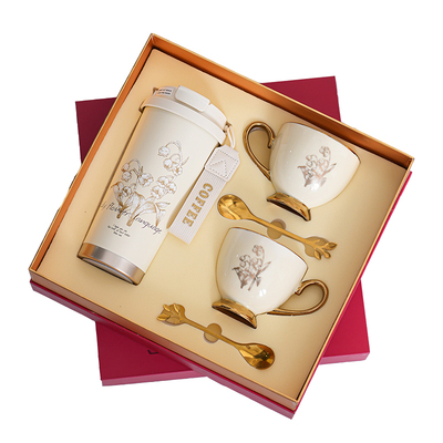 生日礼物女送闺蜜保温杯咖啡杯子