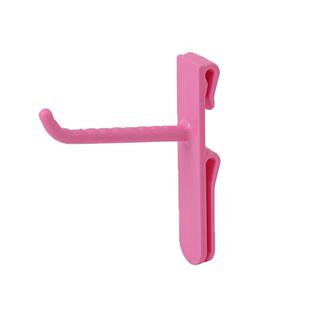 网格塑料收纳挂钩加长方格挂钩幼儿园超市服装店夜市地摊展会挂勾