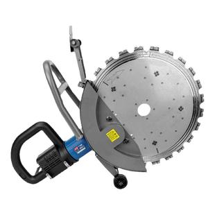 东成FF-410BL新款切墙机锯墙混凝土切割机大功率割墙高频无刷环锯