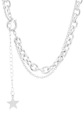 流苏日韩风配饰吊坠项链