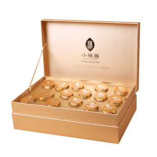 小稀藤高端藤茶独立小金罐恩施来凤藤茶芽尖龙须莓茶硒天然礼盒