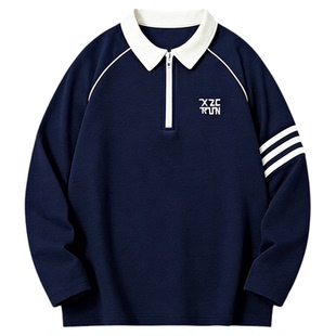 胖童男童卫衣中大童polo衫2026春季新款加肥加大青少年大码胖童装