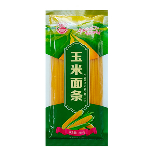 谷乡面纯干玉米面条挂面条黄面条东北特产粗粮面麻辣烫火锅面家用