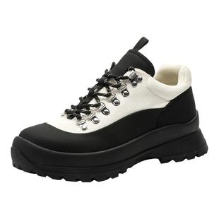 鞋子男鞋冬秋大头工装鞋2025新款潮牌高级感登山鞋厚底户外徒步鞋