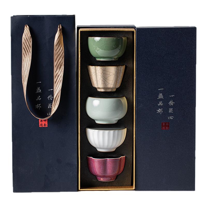 一品仟堂茶杯陶瓷个人专用主人杯