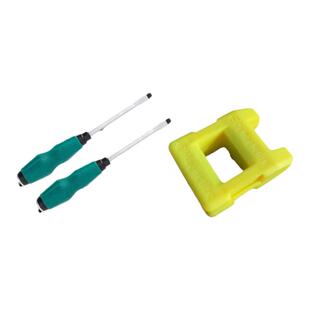 一字批穿心敲击螺丝刀十字起子加长平口改锥超长杆梅花超硬工业磁