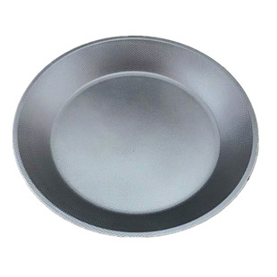 加热保温支架酒精炉干锅盘剁椒鱼头盘圆形不粘熟铁菜盘大盘鸡盘子