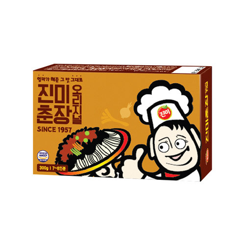 韩国炸酱面荞麦拌面黑拌酱料进口真味春酱韩式杂酱面专用酱调料包