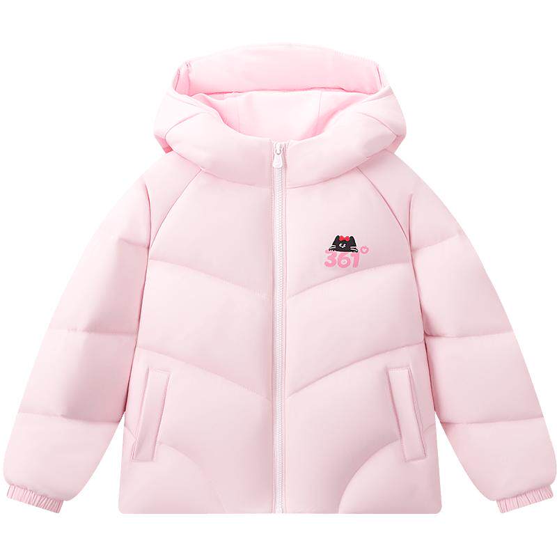361°童装女童保暖羽绒服