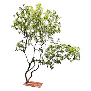 高端仿真马醉木植物橱窗造景室内装饰树干景仿生绿植大型假树景观