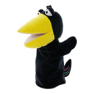 狐狸和乌鸦的故事道具张嘴手偶儿童玩具动物手套幼儿园安抚玩偶